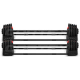 NNEDSZ CORTEX Revolock V2 80kg Pair Set Adjustable Steel Dumbbell Barbell All-in-One