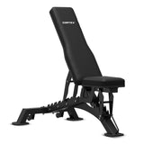 NNEDSZ CORTEX PR4 Folding Power Rack with 130kg Olympic Bumper Weight, Bar and Bench Set
