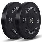 NNEDSZ CORTEX PR4 Folding Power Rack with 130kg Olympic Bumper Weight, Bar and Bench Set
