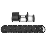 NNEDSZ RevoLock 64kg Adjustable Dumbbell Set (32kg Pair)