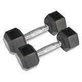 NNEDSZ 110kg Hex Fixed Dumbbell  Set (1-10kg Pairs)