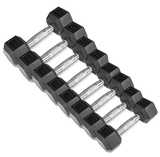 NNEDSZ CORTEX Hex Dumbbell 56kg Set with Stand (4, 6, 8, 10kg Pairs)