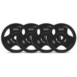 NNEDSZ LP-10 45 Degree Leg Press/Hack Squat with 100kg Olympic Tri-Grip Weight Plate Set