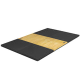 NNEDSZ 50mm Weightlifting Platform with Dual Density Mats 2M Set