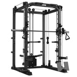 NNEDSZ SM-20 6-in-1 Power Rack with Smith & Cable Machine