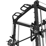 NNEDSZ SM-20 6-in-1 Power Rack with Smith & Cable Machine