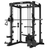 NNEDSZ SM20 Smith Station with 100kg Olympic Tri-Grip Weight, Bar and Bench Set