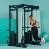 NNEDSZ SM25 Multi Gym (Dual Stack Functional Trainer, Smith Machine, Half Rack)