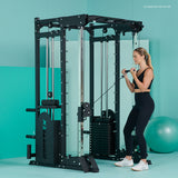 NNEDSZ SM25 Multi Gym (Dual Stack Functional Trainer, Smith Machine, Half Rack)