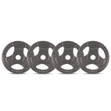 NNEDSZ SR10 Squat Rack with 90kg Standard Tri-Grip Weight and Bar Set