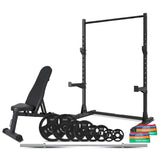 NNEDSZ 95kg SR-3 Squat Rack Home Gym Package