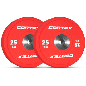 NNEDSZ 25kg Competition Bumper Plates (Pair)