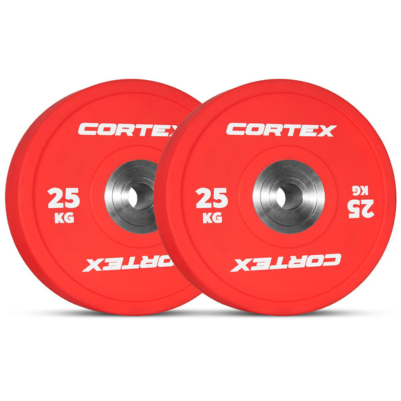 NNEDSZ 25kg Competition Bumper Plates (Pair)