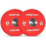 NNEDSZ 25kg Competition Bumper Plates (Pair)