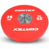 NNEDSZ 25kg Competition Bumper Plates (Pair)