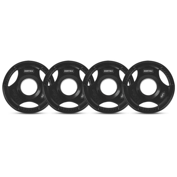 NNEDSZ 1.25kg Tri-Grip Olympic Plates 50mm (Set of 4)
