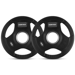 NNEDSZ 2.5kg Tri-Grip Olympic Plates 50mm (Pair)