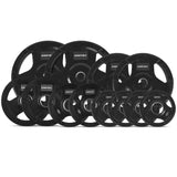 NNEDSZ 80kg Tri-Grip 50mm Olympic Plate Set