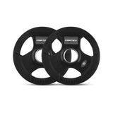 NNEDSZ 90kg Tri-Grip Olympic Plate Set 50mm