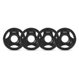 NNEDSZ 145kg Tri-Grip Olympic Plate Set 50mm