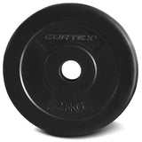 NNEDSZ 2.5kg EnduraShell Standard Weight Plates 25mm (Set of 4)