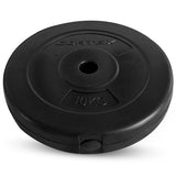 NNEDSZ 10kg EnduraShell Standard Weight Plates 25mm (2 Pack)