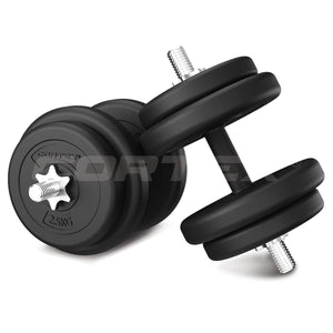 NNEDSZ 40kg EnduraCast Dumbbell Weight Set
