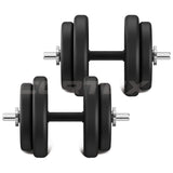 NNEDSZ 40kg EnduraCast Dumbbell Weight Set