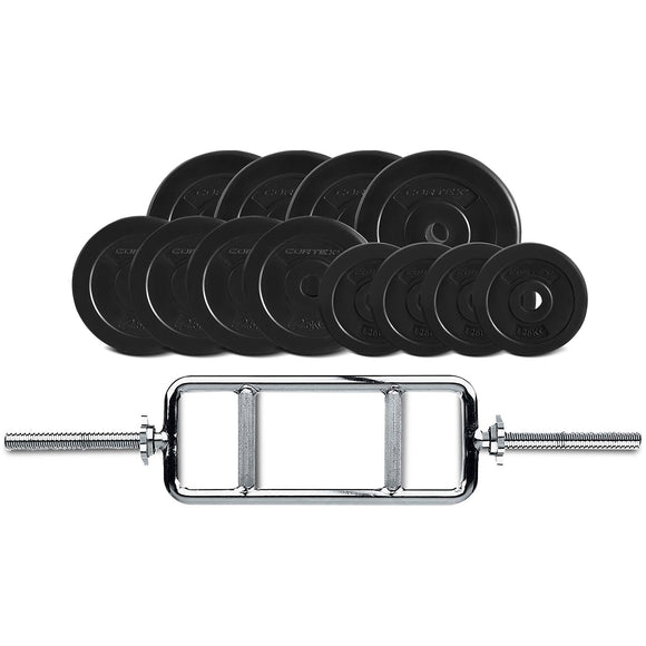 NNEDSZ 40kg EnduraCast Tri Bar Weight Set