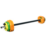 NNEDSZ 30kg Pump/Studio Barbell Weight Set
