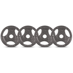 NNEDSZ 1.25kg Tri-Grip Standard Plates 25mm (Set of 4)