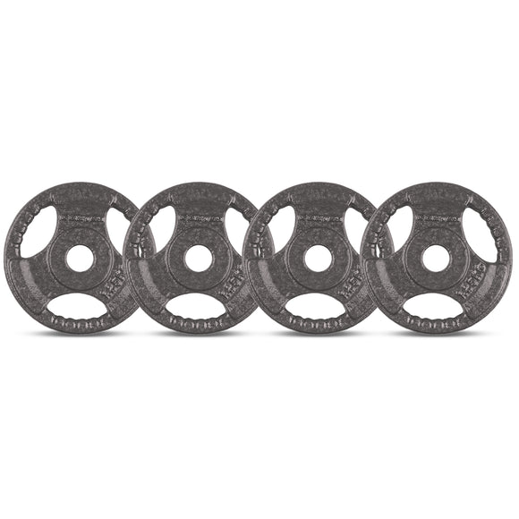 NNEDSZ 1.25kg Tri-Grip Standard Plates 25mm (Set of 4)
