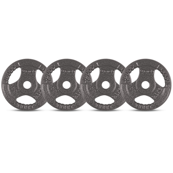 NNEDSZ 2.5kg Tri-Grip Standard Plates 25mm (Set of 4)