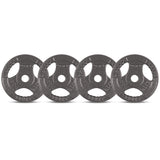 NNEDSZ 2.5kg Tri-Grip Standard Plates 25mm (Set of 4)