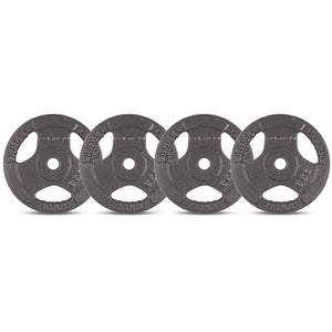 NNEDSZ 5kg Tri-Grip Standard Plates 25mm (Set of 4)