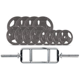 NNEDSZ 40kg Tri Bar Standard Weight Set 25mm
