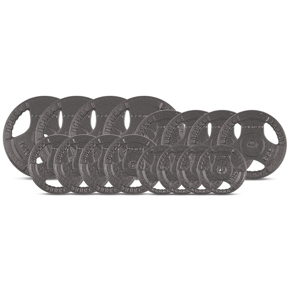 NNEDSZ 75kg Tri-Grip 25mm Standard Weight Plate Set