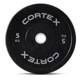 NNEDSZ 5kg Black Series V2 50mm Rubber Olympic Bumper Plate (Pair)