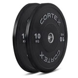 NNEDSZ 70kg Black Series V2 Rubber Olympic Bumper Plate Set 50mm