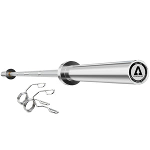 NNEDSZ ATHENA100 200cm 15kg Womens' Olympic Barbell With Spring Collars