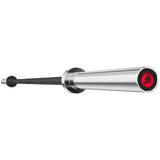 NNEDSZ SPARTAN100 7ft 20kg Olympic Barbell (Black Oxide) with Lockjaw Collars