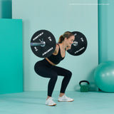 NNEDSZ ZEUS100 7ft 20kg Olympic Competition Barbell with Lockjaw Collars