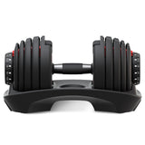 NNEDSZ LSG Adjustable Dumbbells 2.5kg-24kg (Pairs) with Dumbbell Stand