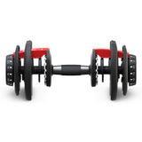 NNEDSZ LSG Adjustable Dumbbells 2.5kg-24kg (Pairs) with Dumbbell Stand