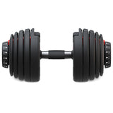 NNEDSZ LSG Adjustable Dumbbells 2.5kg-24kg (Pairs) with Dumbbell Stand