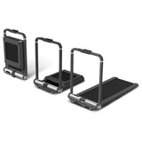 NNEDSZ WalkingPad MC21 with Dual Motor Automatic Standing Desk 150cm in White and Cable Management