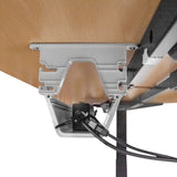 NNEDSZ WalkingPad MC21 with Dual Motor Automatic Standing Desk 150cm in Oak and Cable Management