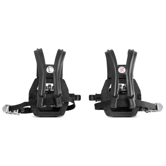 NNEDSZ Fitness 2-in-1 Spin Bike Pedals (SPD Compatible)