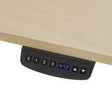 NNEDSZ Fitness ErgoDesk AUTO Series Automatic Standing Desk 1500mm in Oak
