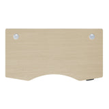 NNEDSZ Fitness ErgoDesk Automatic Standing Desk 1500mm (Oak) + Cable Management Tray